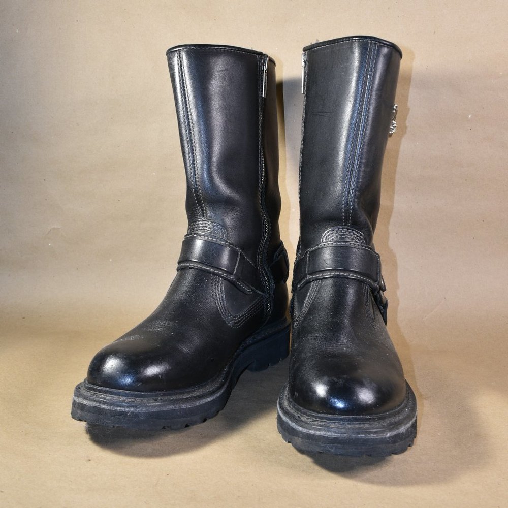 * HARLEY DAVIDSON Stratus Leather Motorcycle Boot - Picture 2 of 16